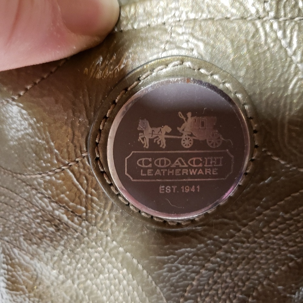 Authentic Coach Purse - Picture 2 of 7